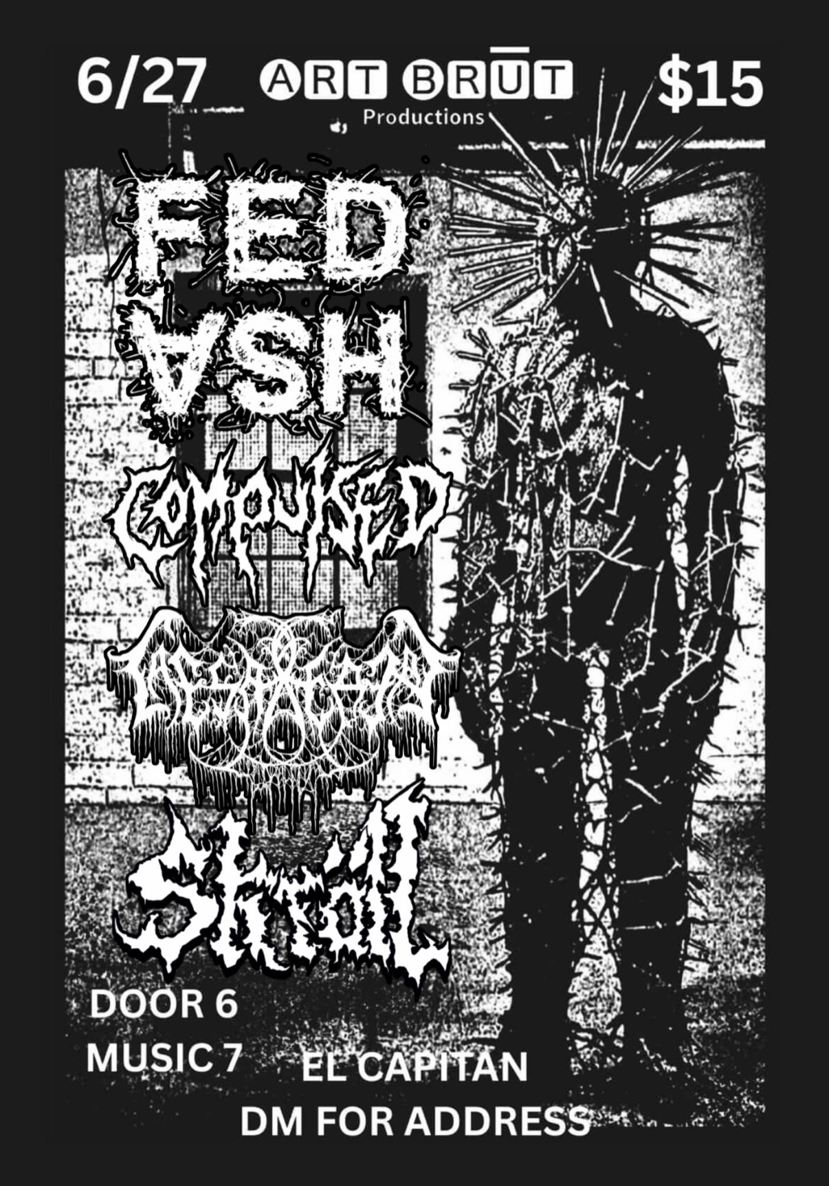 June 27, 2026 show flyer